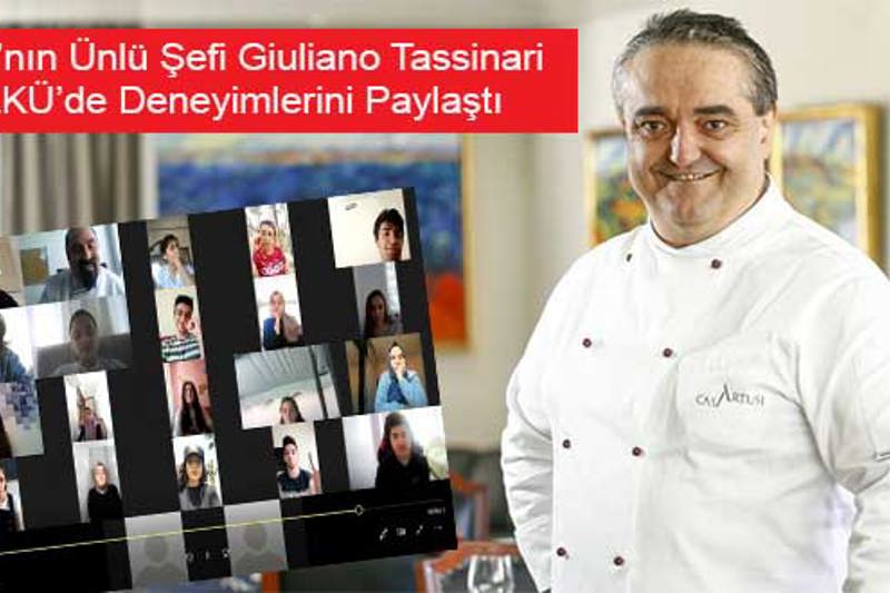 İTALYA’NIN ÜNLÜ ŞEFİ ALKÜ’YE KONUK OLDU