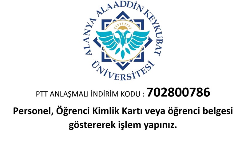 PTT ANLAŞMALI %20 İNDİRİM KODU